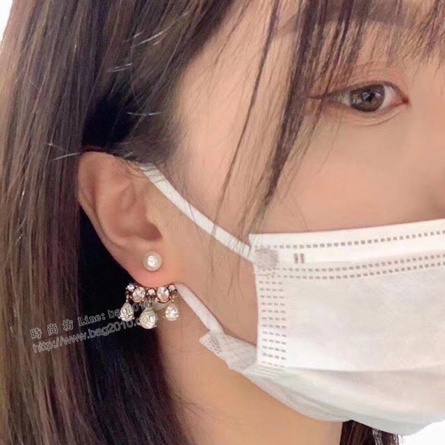 Dior飾品 迪奧經典熱銷款新款魅影水滴雙球耳釘耳環耳飾  zgd1119